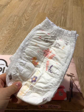 보솜이 액션핏 팬티형 — 5점을 준 리뷰어가 2019년 3월 올린 사용 사진