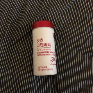 네츄럴굿띵스 잇츠 크랜베리 1병 30일분 — 5점을 준 리뷰어가 2019년 10월 올린 사용 사진