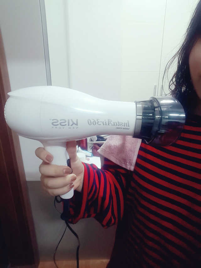 키스뉴욕 인스타에어 360 드라이기 리뷰 사진