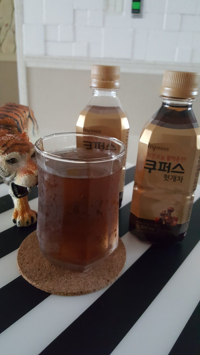 쿠퍼스 헛개차 리뷰 사진