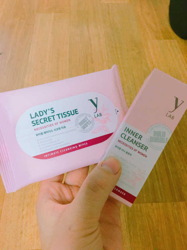 와이랩 시즌2 이너클렌저 시크릿티슈 SET 리뷰 사진