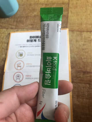 케이푸드 똥기사의 Kfood 화이버슬림 — 2점을 준 리뷰어가 2019년 10월 올린 사용 사진