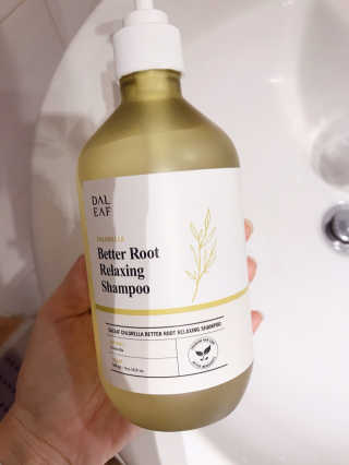 달리프 클로렐라 베러 루트 릴렉싱 샴푸 500ml — 5점을 준 리뷰어가 2020년 2월 올린 사용 사진