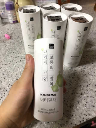 마이노멀 버터말차 - 방탄말차 6개입 — 5점을 준 리뷰어가 2019년 10월 올린 사용 사진