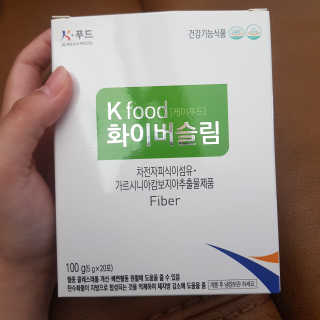 두루원 똥기사의 Kfood 화이버슬림 — 3점을 준 리뷰어가 2018년 7월 올린 사용 사진