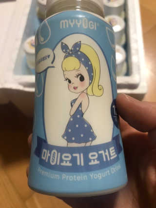 마이요기 요거트 — 5점을 준 리뷰어가 2019년 7월 올린 사용 사진