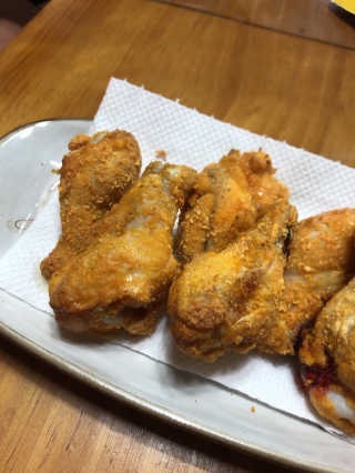 MCP 하이몰 마법의치킨가루2봉랜덤 + 코코넛허니버터2봉 — 5점을 준 리뷰어가 2020년 3월 올린 사용 사진