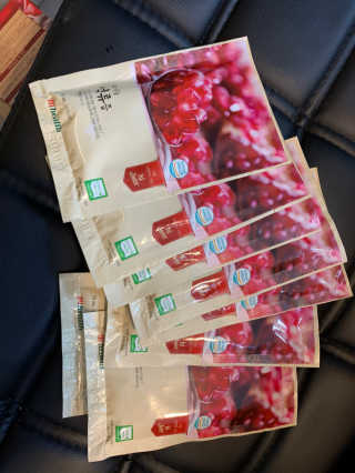 [하이헬스] 정말 진하고 맛있는 유기농 석류즙 30포 — 5점을 준 리뷰어가 2019년 11월 올린 사용 사진