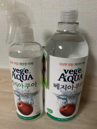 베지아쿠아 475ml + 리필 1000ml 1Set — 5점을 준 리뷰어가 2019년 10월 올린 사용 사진