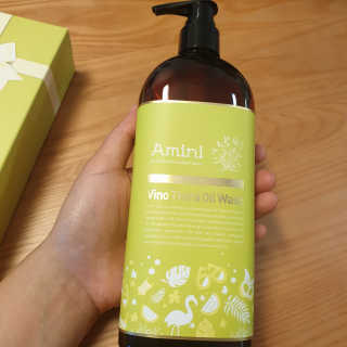 아미니 비노테라 오일워시 400ml 대용량 — 5점을 준 리뷰어가 2019년 7월 올린 사용 사진