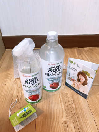 베지아쿠아 475ml + 리필 1000ml 1Set — 5점을 준 리뷰어가 2019년 12월 올린 사용 사진