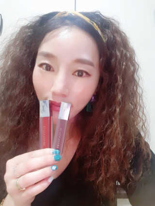 [블랙루즈] 에어 핏 벨벳 틴트4 1+1 — 4점을 준 리뷰어가 2019년 7월 올린 사용 사진