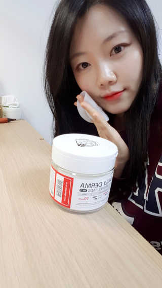 나이팅게일 데일리 더마 클렌징패드 마일드 — 3점을 준 리뷰어가 2017년 3월 올린 사용 사진