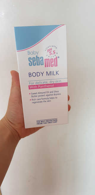 세바메드 베이비 바디밀크 200ml — 4점을 준 리뷰어가 2019년 12월 올린 사용 사진