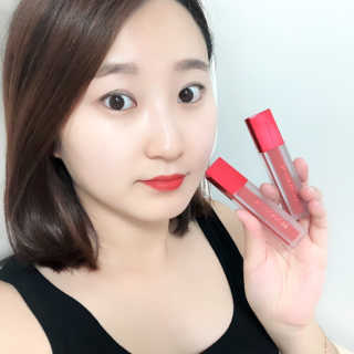 [블랙루즈] 에어 핏 벨벳틴트 시즌1 7종 중 택1+랜덤1 — 4.5점을 준 리뷰어가 2018년 11월 올린 사용 사진
