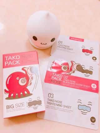 나이팅게일 TAKO PACK NOSE [문어코팩] — 3.5점을 준 리뷰어가 2017년 1월 올린 사용 사진