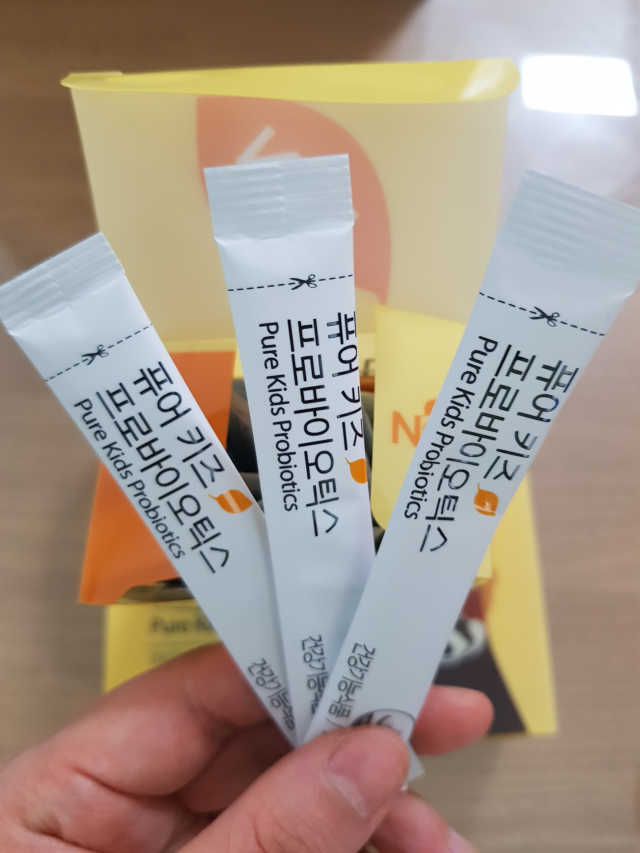 퓨어 키즈 프로바이오틱스 60포 리뷰 사진