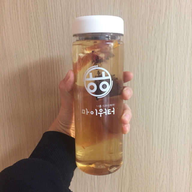 ㅎㅎ마이워터 과일워터팩+전용보틀_레몬파인애플 리뷰 사진