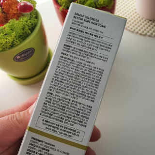 달리프 클로렐라 베러 루트 헤어토닉 100ml — 5점을 준 리뷰어가 2020년 1월 올린 사용 사진