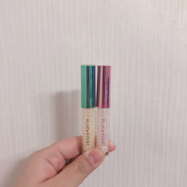 [블랙루즈] 펄블리 아이 글리터 2종 리뷰 사진