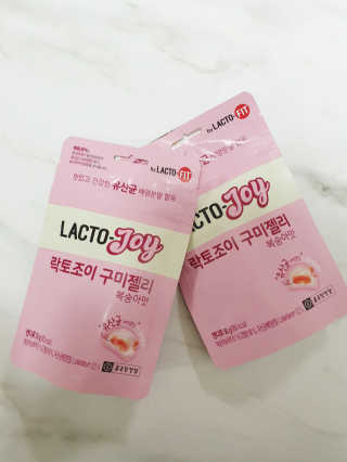 락토조이 구미젤리 복숭아맛 — 4점을 준 리뷰어가 2019년 11월 올린 사용 사진