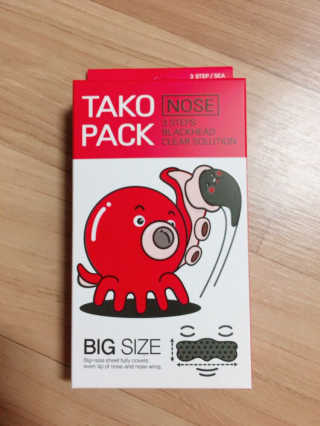 나이팅게일 TAKO PACK NOSE [문어코팩] — 4점을 준 리뷰어가 2016년 12월 올린 사용 사진