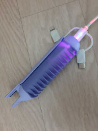 유닉스 USB 충전식 헤어롤 슈가핀 38mm — 5점을 준 리뷰어가 2020년 3월 올린 사용 사진