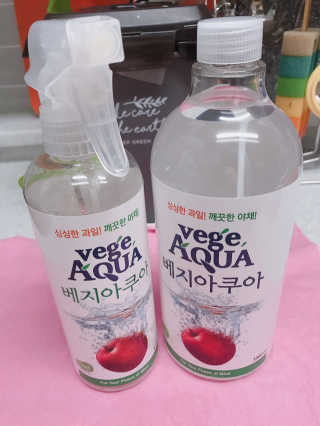 베지아쿠아 475ml + 리필 1000ml 1Set — 4점을 준 리뷰어가 2019년 9월 올린 사용 사진