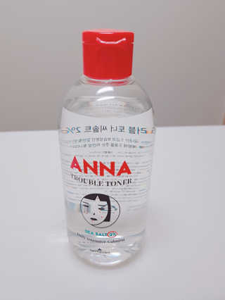 솔테라피 안나 트러블 토너 300ml — 5점을 준 리뷰어가 2019년 5월 올린 사용 사진