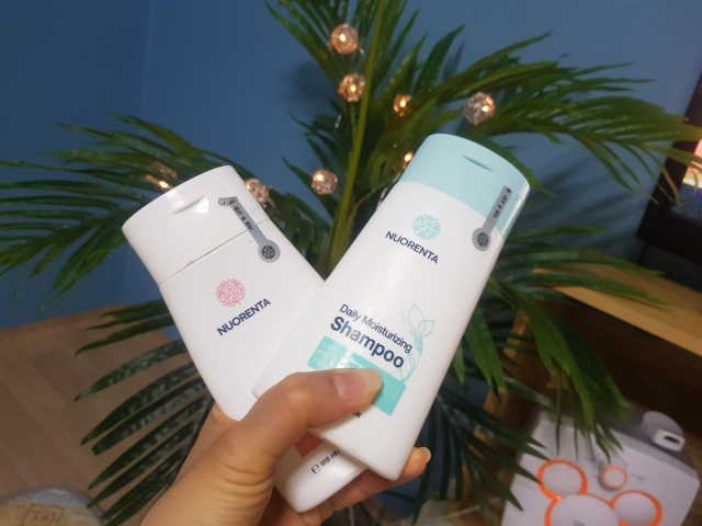 노렌타 데일리 샴푸,컨디셔너 세트 리뷰 사진