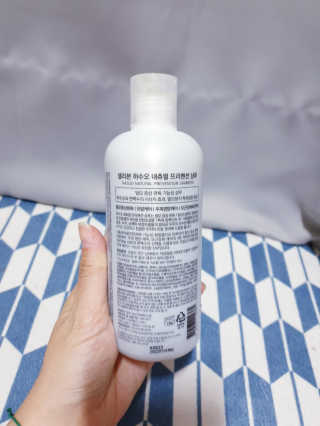 셀리본 하수오 내츄럴 프리벤션 탈모관리 샴푸 300ml — 5점을 준 리뷰어가 2019년 11월 올린 사용 사진
