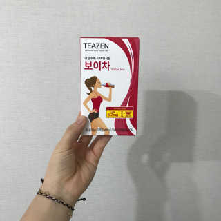 티젠 보이차 + 마이보틀 세트 — 4.5점을 준 리뷰어가 2018년 6월 올린 사용 사진