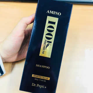 닥터펩티 아미노 100K 프리미엄 샴푸 500g — 5점을 준 리뷰어가 2018년 6월 올린 사용 사진