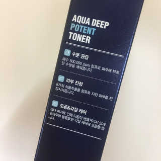 다슈코리아 다슈 맨즈 아쿠아 딥 포텐 토너 153ml — 4점을 준 리뷰어가 2019년 7월 올린 사용 사진