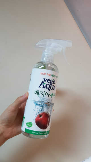 베지아쿠아 475ml + 리필 1000ml 1Set — 4.5점을 준 리뷰어가 2019년 10월 올린 사용 사진