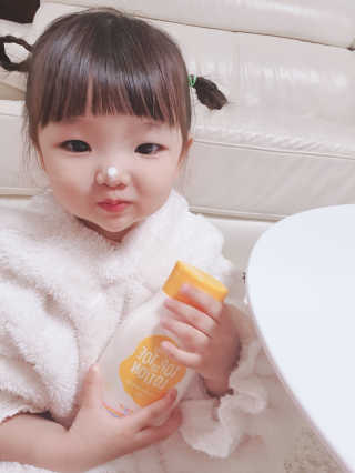 꼬모조이 초크초크 콩순이 탑투토 로션 — 5점을 준 리뷰어가 2019년 12월 올린 사용 사진