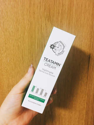 나이팅게일 티타민 크림 리뉴얼 — 3.5점을 준 리뷰어가 2018년 6월 올린 사용 사진