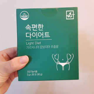 네츄럴굿띵스 속편한 다이어트 30포 — 5점을 준 리뷰어가 2019년 8월 올린 사용 사진