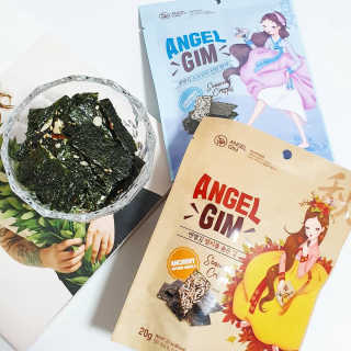엔젤김 ANGEL GIM 춘하추동 김스낵 4종 — 5점을 준 리뷰어가 2019년 7월 올린 사용 사진