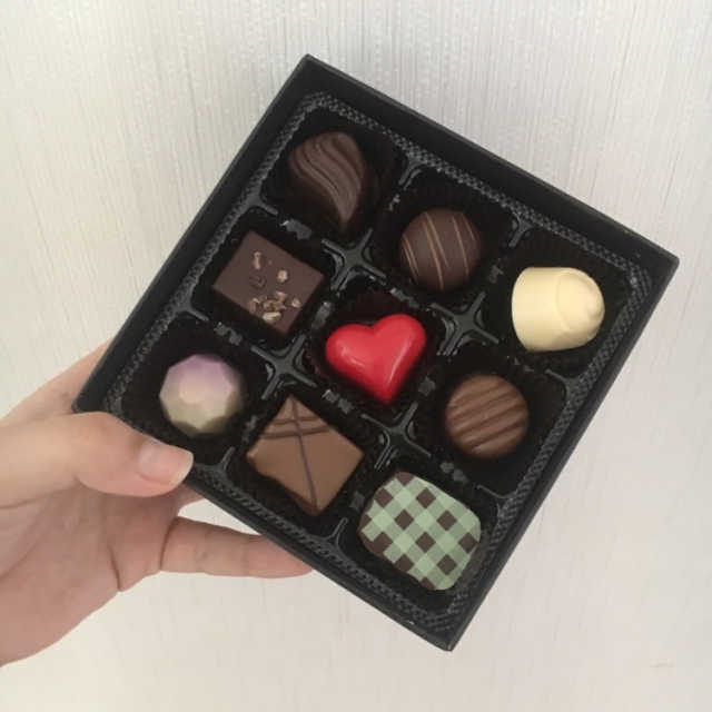 프리미엄 수제초콜릿 9입 리뷰 사진