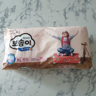 보솜이 액션핏 팬티형 — 5점을 준 리뷰어가 2019년 3월 올린 사용 사진