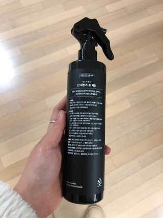 PEACE MOMENT 피스모먼트 인세컨즈포키친 320mL 천연살균소독제 — 3.5점을 준 리뷰어가 2019년 2월 올린 사용 사진