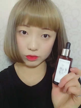 보타니티 [홍]조[진]정[결]케어 플라본 세럼 — 4점을 준 리뷰어가 2018년 5월 올린 사용 사진