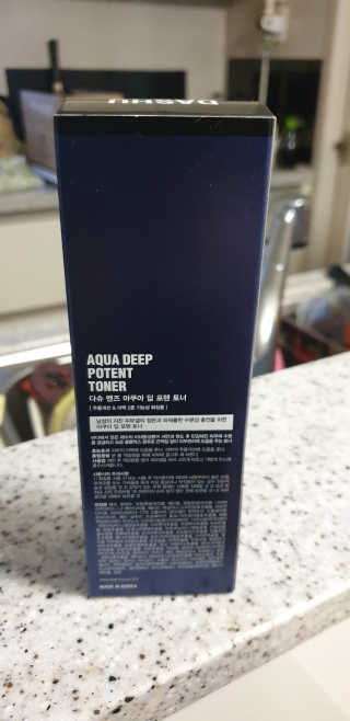 다슈코리아 다슈 맨즈 아쿠아 딥 포텐 토너 153ml — 4점을 준 리뷰어가 2019년 6월 올린 사용 사진