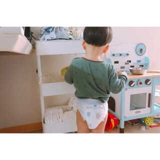 보솜이 액션핏 팬티형 — 5점을 준 리뷰어가 2019년 3월 올린 사용 사진