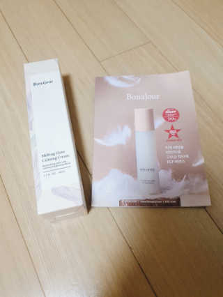 보나쥬르 멜팅 글로우 카밍 크림 50ml — 4.5점을 준 리뷰어가 2020년 1월 올린 사용 사진
