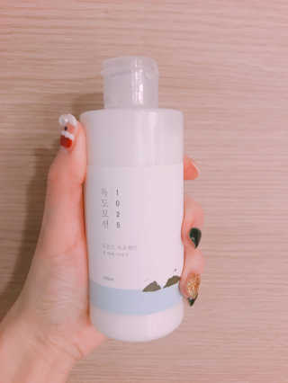 라운드랩 1025 독도 로션 200ml — 4.5점을 준 리뷰어가 2018년 1월 올린 사용 사진