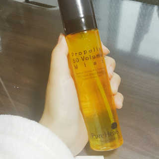 퓨어힐스 프로폴리스 50 볼륨 미스트 100ml — 4점을 준 리뷰어가 2017년 2월 올린 사용 사진
