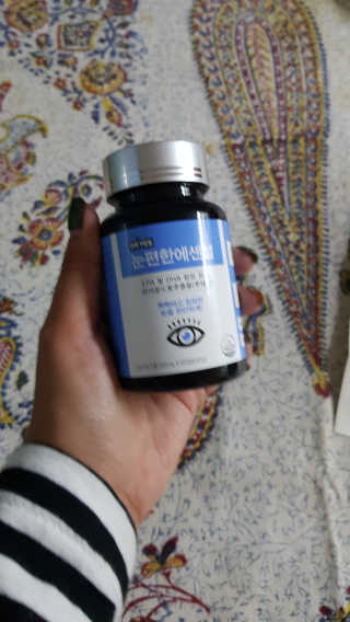 일맥네이처스퀘어 눈편한에센셜 — 5점을 준 리뷰어가 2019년 10월 올린 사용 사진