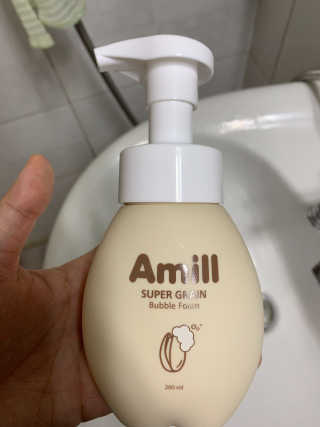 에이밀 슈퍼 그레인 버블 폼 200ml — 4점을 준 리뷰어가 2019년 8월 올린 사용 사진